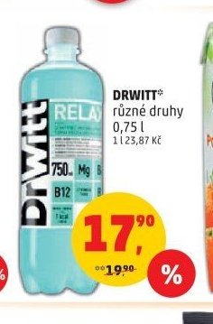 DRWITT různé druhy 0,75 l
