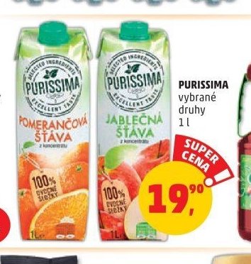 PURISSIMA vybrané druhy 1 l