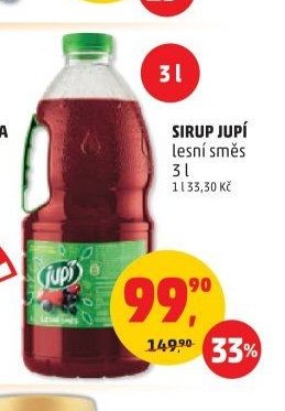 SIRUP JUPÍ lesní směs 3 l