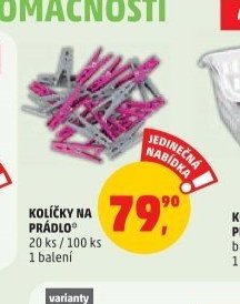 KOLÍČKY NA PRÁDLO