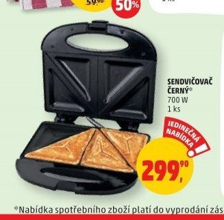SENDVIČOVAČ ČERNÝ
