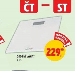 OSOBNÍ VÁHA