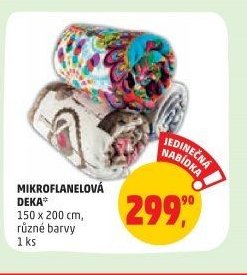 MIKROFLANELOVÁ DEKA
