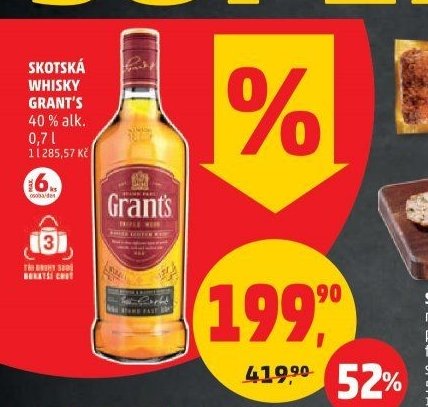 Skotská whisky Grant's