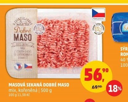 MASOVÁ SEKANÁ DOBRÉ MASO