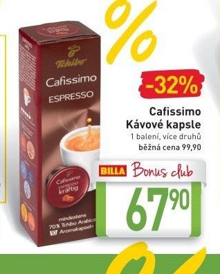 Cafissimo Kávové kapsle
