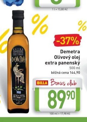 Demetra Olivový olej extra panenský
