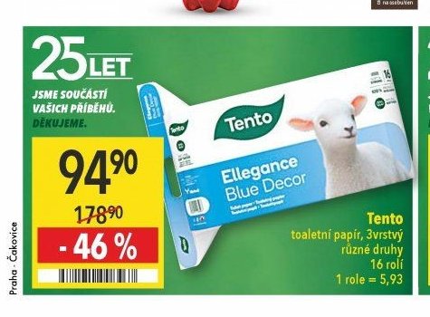 Tento toaletní papír