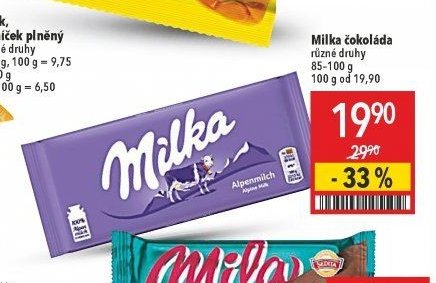 Milka čokoláda