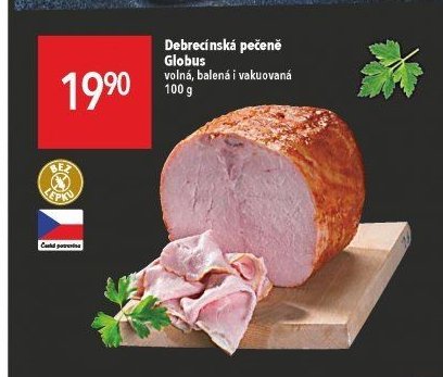 Debrecínská pečeně Globus, volná, balená i vakuovaná