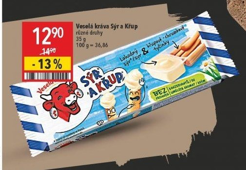 Veselá kráva Sýr a Křup