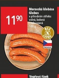 Moravská klobása Globus
