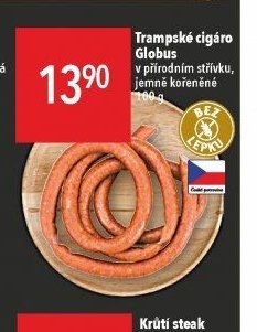 Trampské cigáro Globus