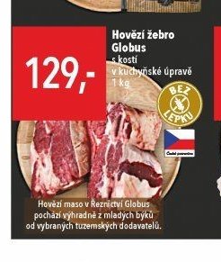 Hovězí žebro Globus
