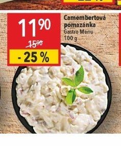 Camembertová pomazánka Gastro Menu