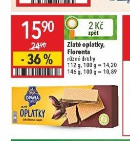 Zlaté oplatky, Florenta