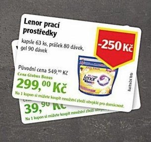 Lenor prací prostředky