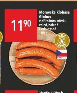 Moravská klobása Globus