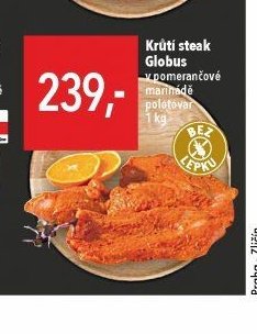Krůtí steak Globus