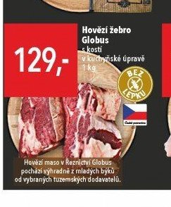 Hovězí žebro Globus