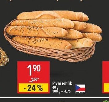 Pivní rohlík