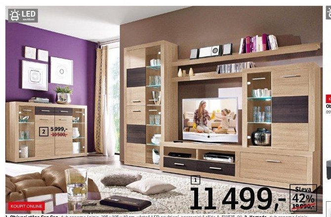 Obývací stěna Can Can
