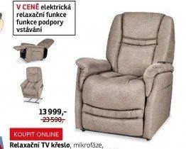 Relaxační TV křeslo