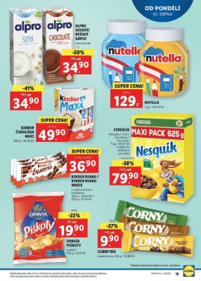 akční leták Lidl 30.8.2021-5.9.2021
