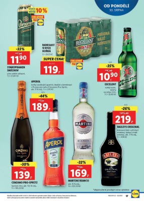 akční leták Lidl 30.8.2021-5.9.2021