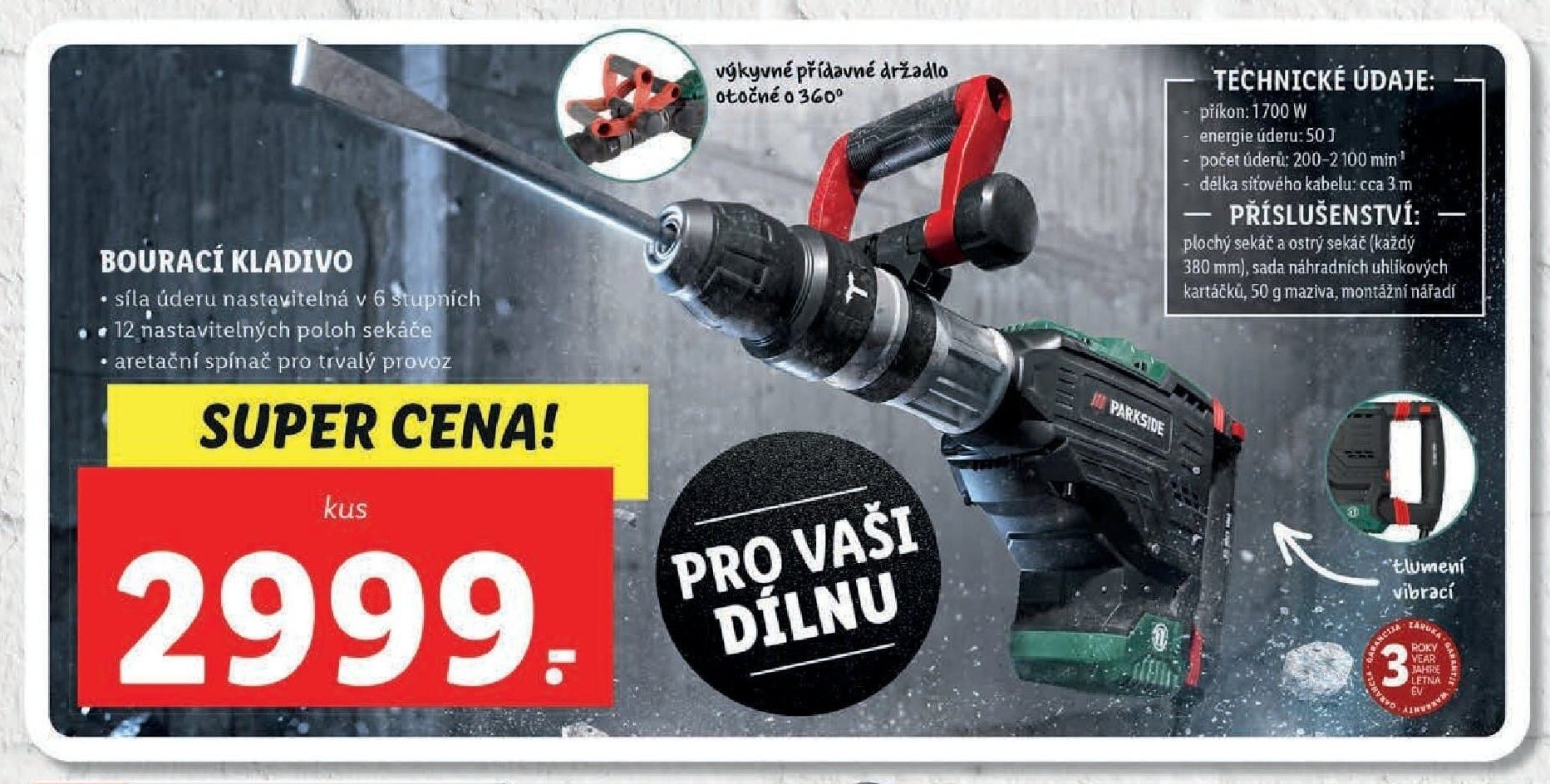 Bourací kladivo
