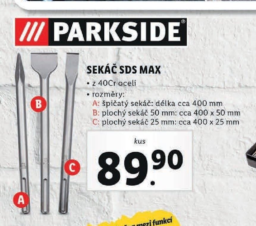 Sekáč SDS MAX