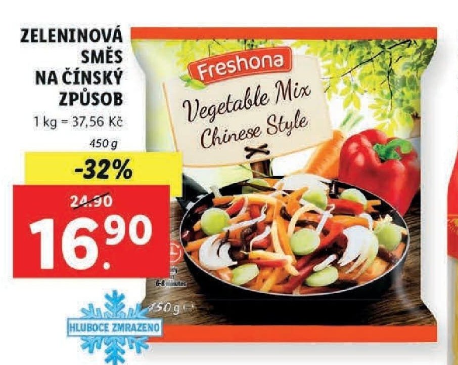 Zeleninová směs na čínský způsob Freshona