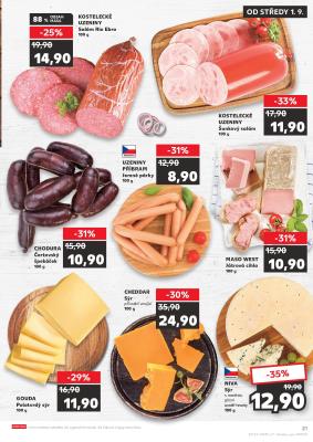 akční leták Kaufland 1.9.2021-7.9.2021