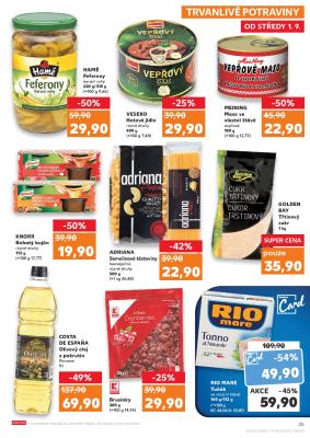 akční leták Kaufland 1.9.2021-7.9.2021
