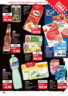 akční leták Kaufland 1.9.2021-7.9.2021