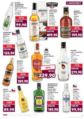 akční leták Kaufland 1.9.2021-7.9.2021