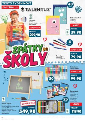 akční leták Kaufland 1.9.2021-7.9.2021