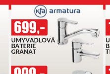 UMYVADLOVÁ BATERIE GRANAT