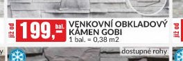 VENKOVNÍ OBKLADOVÝ KÁMEN GOBI