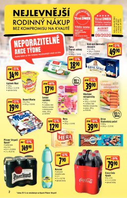 akční leták Albert 1.9.2021-7.9.2021