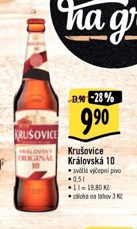 Krušovice Královská 10