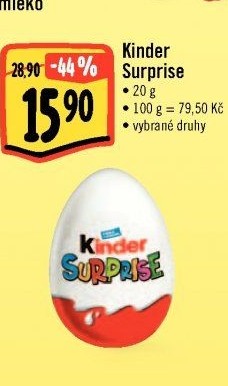 Čokoládové vajíčko s překvapením Kinder Surprise