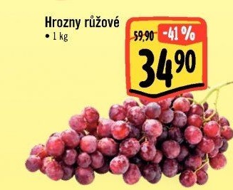 Hrozny růžové
