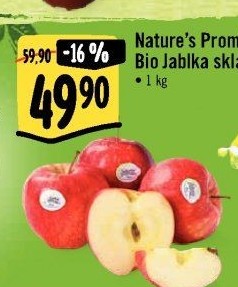 Jablka bio Nature'