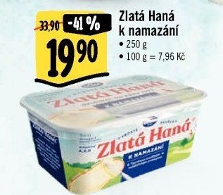 Margarín k namazání Zlatá Haná Olma