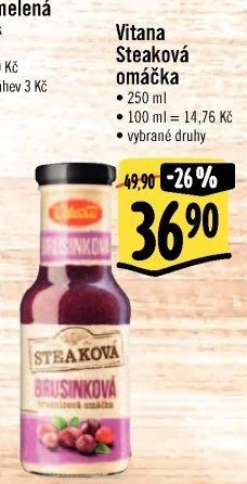 Omáčka steaková Vitana