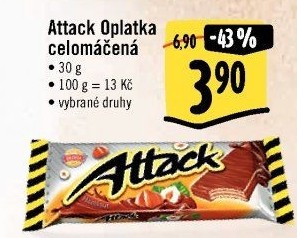 Oplatky Attack Sedita