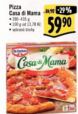 Pizza mražená Casa di Mama Dr. Oetker