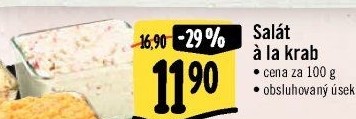Salát a la krab