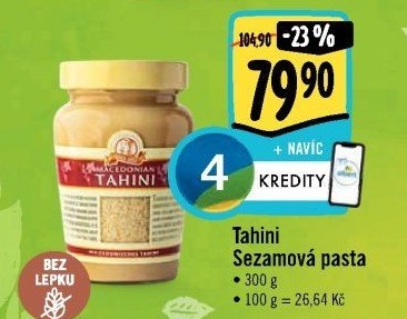 Sezamová pasta Tahini Macedonian